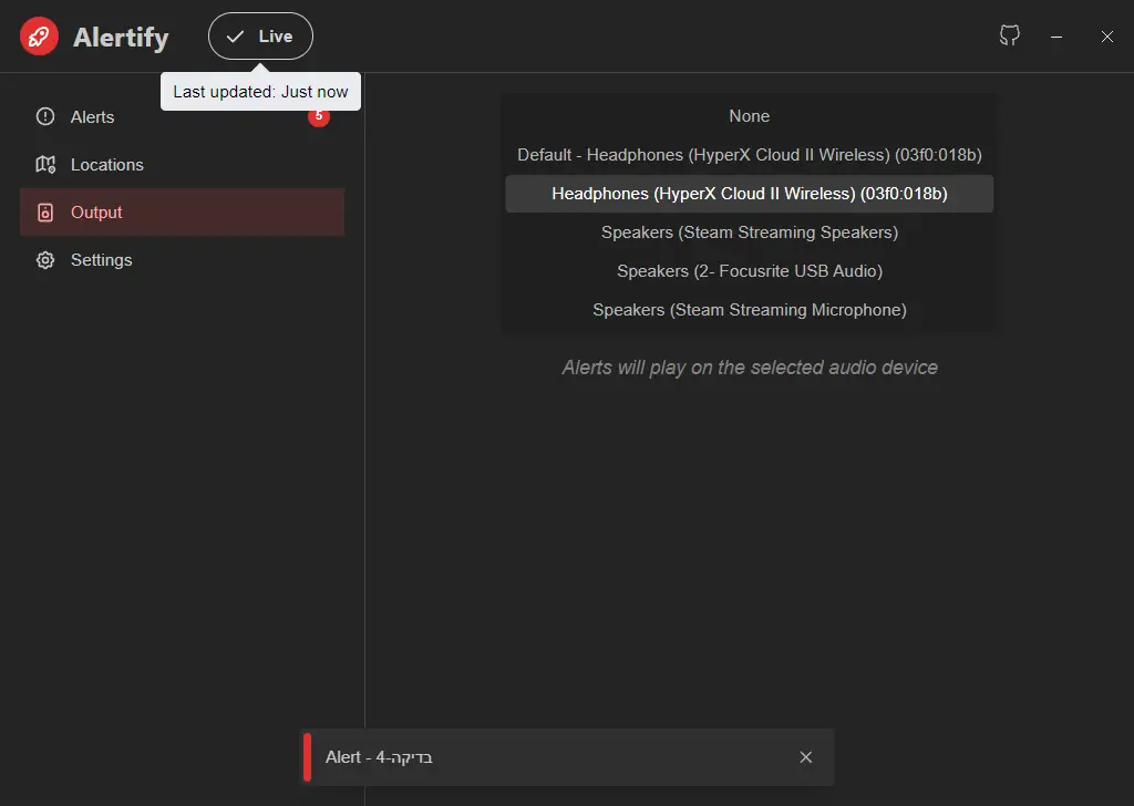Alertify screenshot 3